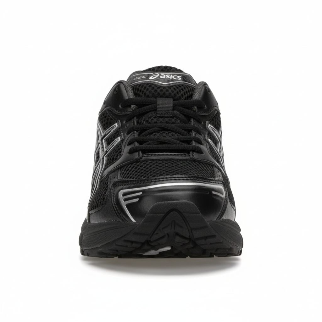 ASICS Gel-1130 Black Silver - Front View